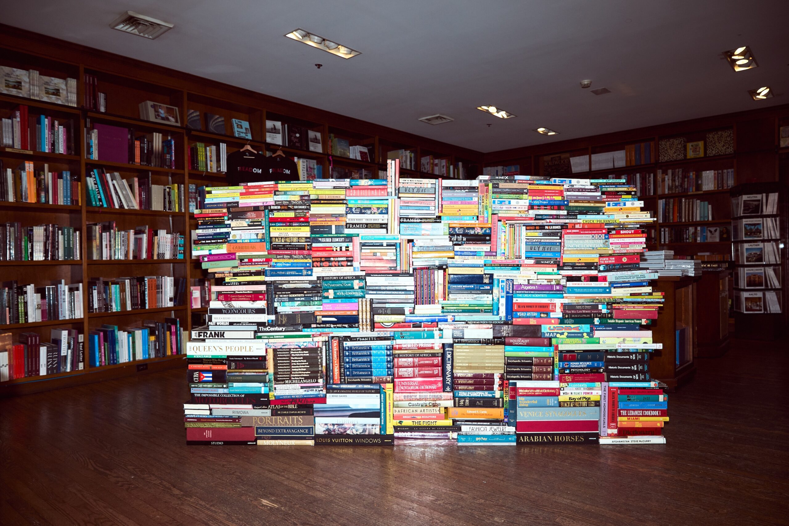 ANTONIA WRIGHT AND RUBEN MILLARES, In collaboration with the Books & Books Literary Foundation, Banned Pending Investigation, Books & Books in Coral Gables